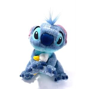 Disney Stitch Plush w Duck Small Lilo & Stitch 10"Stuffed Animal Toy Tush Tag